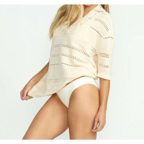 NEW BILLABONG crystal tides coverup over shirt in whitecap - Picture 4 of 6